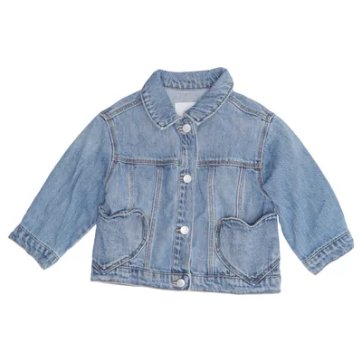 Denimjakke (Blå) fra Zara