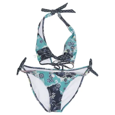 Bikini (Blå, Grøn, Hvid) fra Vive Maria Elastan, Polyester