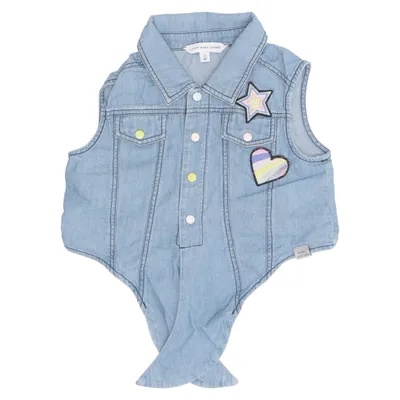 Topp (Blå) från Little Marc Jacobs Bomull