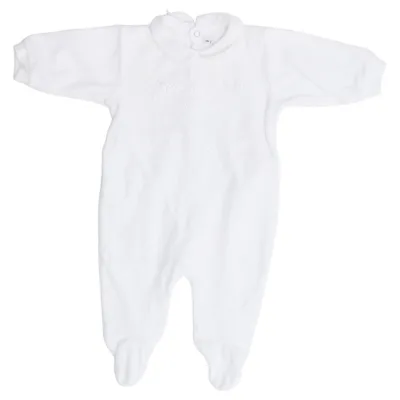 Sparkdräkt (Vit) från Baby Dior Bomull, Polyester