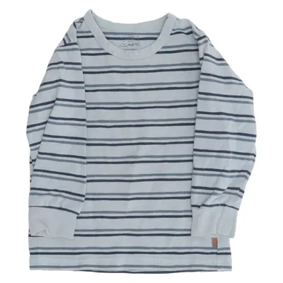 Lange mouwen shirt (Blauw, Grijs) van Hust and Claire Katoen, Elastaan