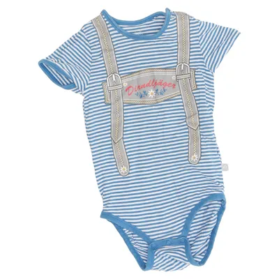 Body (Blue, White) from Liegelind Cotton, Elastane