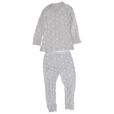 Pajamas (Gray) from Topomini Cotton, Viscose