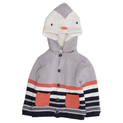 Cardigan (Gray, Blue, Orange) from Boboli