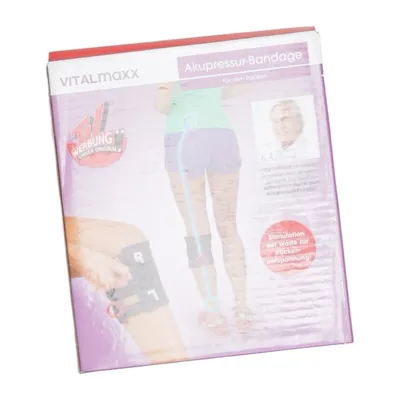 Knästöd (Svart) från Vitalmaxx Polyester