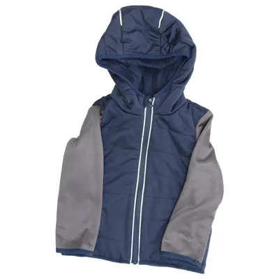 Winterjas (Blauw, Grijs) van Crane Polyester