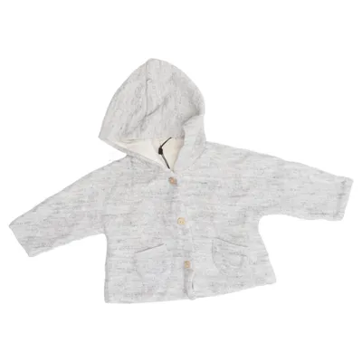 Kapuzenpullover (Grau) von Zara Mini Baumwolle