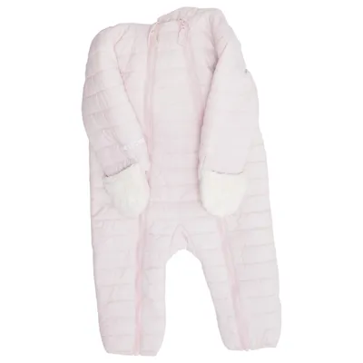 Overall (Pink) from The Little White Company Recycled polyester