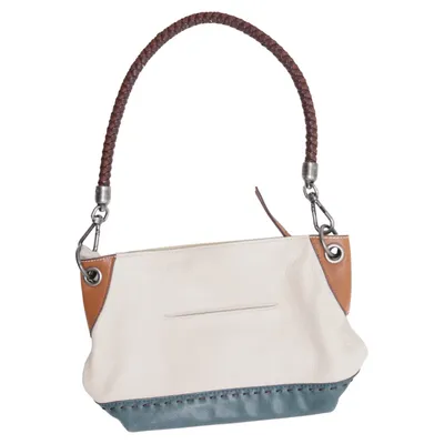 Schoudertas (Wit, Bruin, Blauw) van The Sak