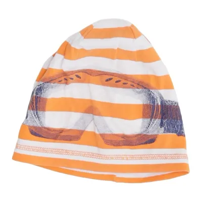 Beanie (Oranje, Wit) van KTM Katoen, Elastaan