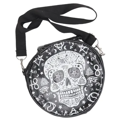 Sac à bandoulière (Noir, Blanc) de Banned Apparel