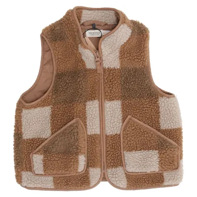 Gilet d'extérieur (Beige, Marron) de MarMar Copenhagen Coton, Polyester