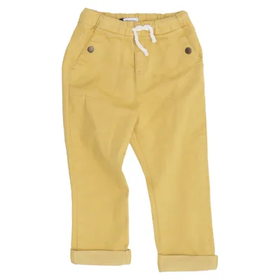 Chinos (Yellow) from Vertbaudet Cotton, Elastane, Lyocell, Polyester, Viscose