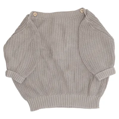 Sweater (Gray) from Cosy Roots Organic cotton