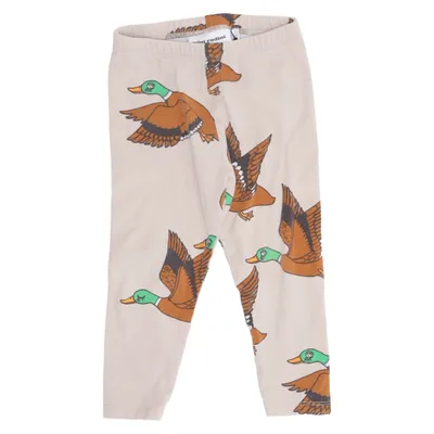 Leggings (Beige, Flerfarvet) fra Mini Rodini Bomuld, Elastan