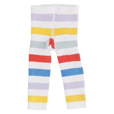 Legging (Blanc, Multicolore) de Tchibo Élasthane, Coton biologique, Polyamide