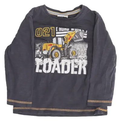 Long sleeve T-shirt (Gray, Yellow) from Salt and Pepper Cotton