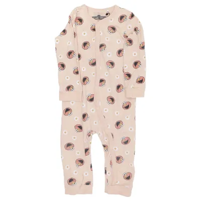 Barboteuse (Beige, Multicolore) de Sesame Street Coton