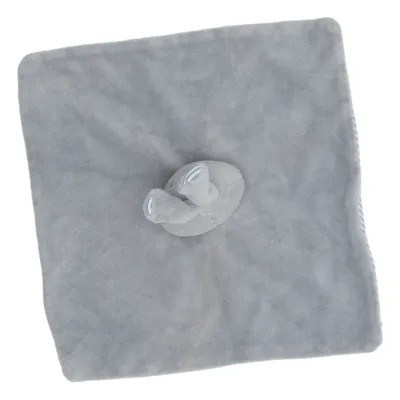 Snuttefilt (Grå, Blå, Vit) från Bambino Bomull, Polyester