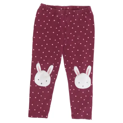 Leggings (Lila) von Topolino Baumwolle, Elasthan