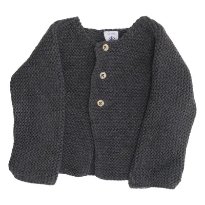 Cardigan (Gray) from Petit Bateau Cotton, Wool