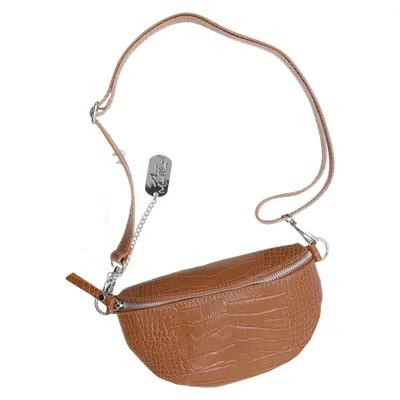 Waist bag (Brown) from Anna Morellini Leather
