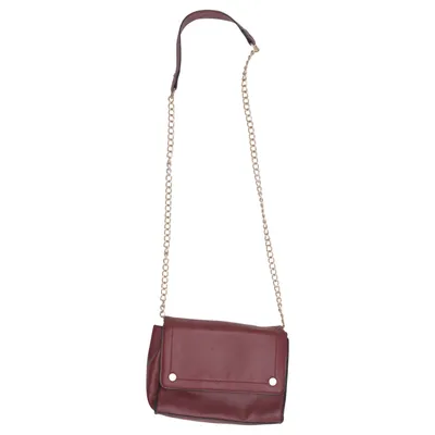 Sac à bandoulière (Billy) de Bordeaux Polyester, Polyuréthane