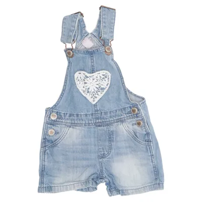 Latzhosen Shorts (Blau) von Dopo Dopo Baby Baumwolle
