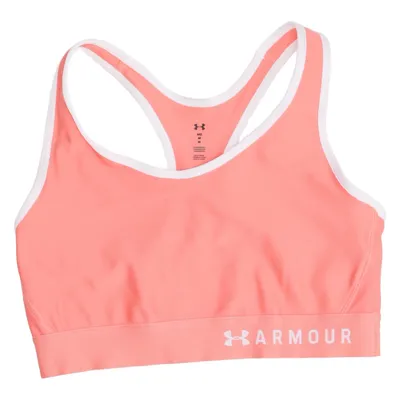 Sports bra (Red, White) from Under Armour Elastane, Polyester