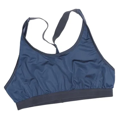 Sports bra (Blue) from Bidi Badu Elastane, Polyester