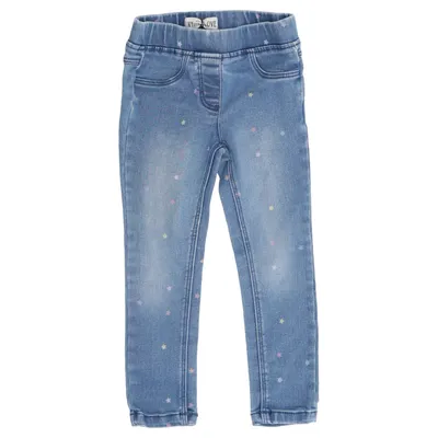 Treggings (Blue, Multicolored) from Tinylove Cotton, Elastane, Polyester