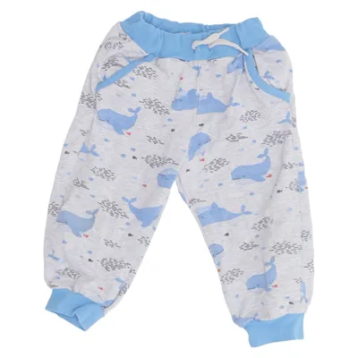 Sweatpants (Grå, Blå, Flerfarvet) fra Kanz Bomuld, Elastan