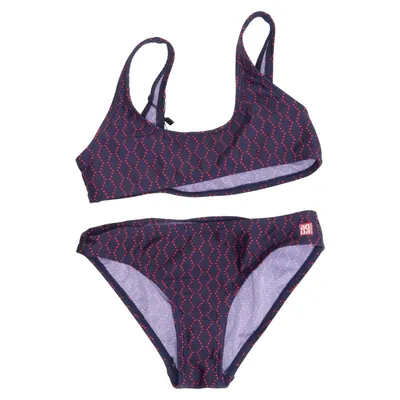 Bikini (Blue, Red) from Schiesser Elastane, Polyamide, Polyester
