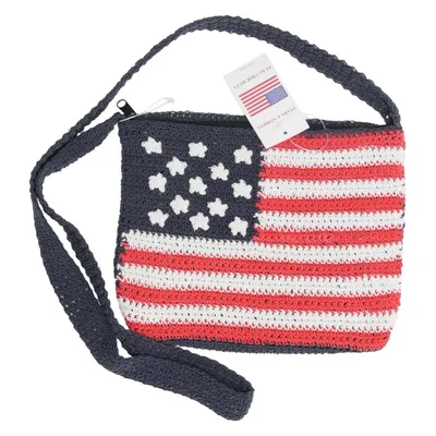 Axelremsväska (Blå, Vit, Röd) från Stars & Stripes