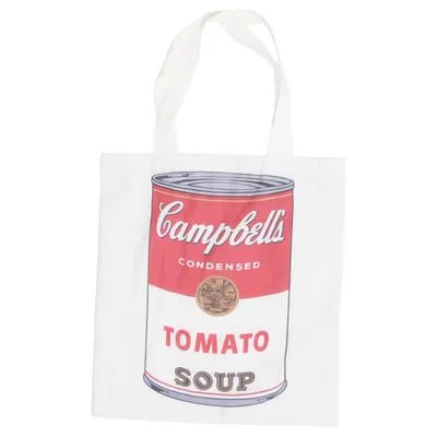 Canvas tas (Wit, Meerkleurig) van Campbell