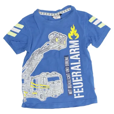 T-shirt (Blå, Flerfarvet) fra Salt and Pepper Bomuld