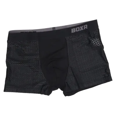 Sous-vêtement (Noir) de Boxer Bambou, Élasthane