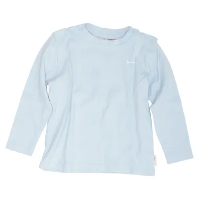 Lange mouwen shirt (Blauw) van Bornino Katoen