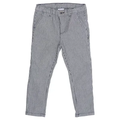 Chinos (Blå, Hvid) fra Fagottino Bomuld, Elastan