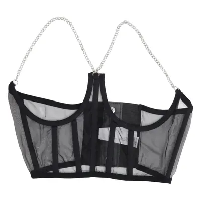 Bustier (Svart) Polyester