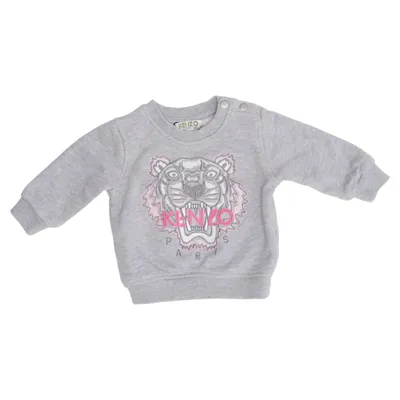 Sweatshirt (Gray, Pink, Multicolored) from Kenzo Kids
