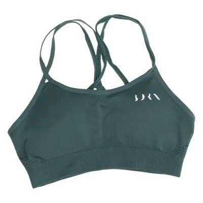 Sports bra (Green) from Born Elastane, Polyamide