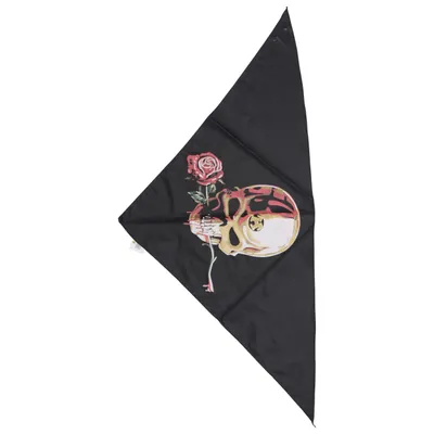 Bandana (Noir, Multicolore) de Mt Coton, Polyester