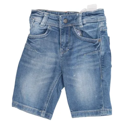Denim shorts (Blauw) van River Woods Katoen, Elastaan