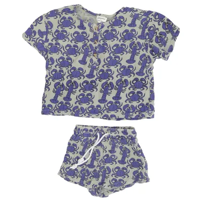 Set (Groen, Blauw, Meerkleurig) van Gamin Gamine Katoen
