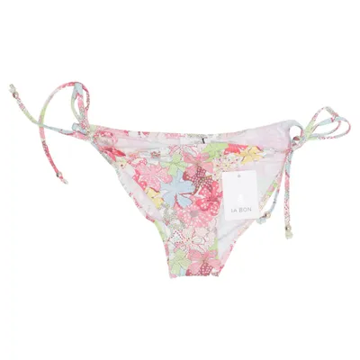 Bikini bottom (Pink, Green, Multicolored) from IA BON Elastane, Polyamide