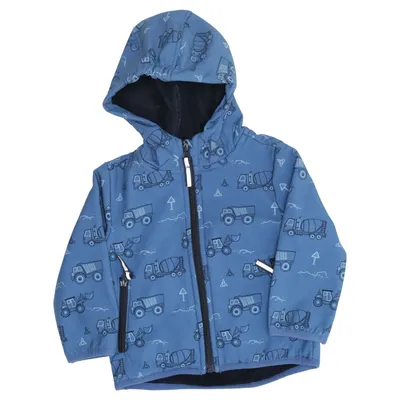 Winter jacket (Blue) from Topomini Polyester, Elastane