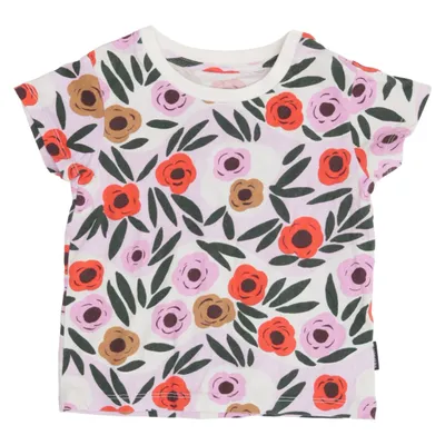 T-shirt (Wit, Meerkleurig) van Marimekko x Uniqlo Katoen, Polyester