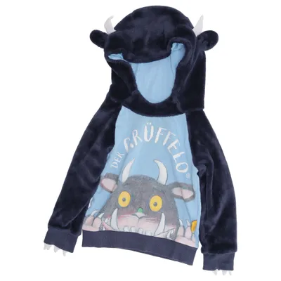 Hoodie (Blue, Multicolored) from Der..Grüffelo Cotton, Polyester
