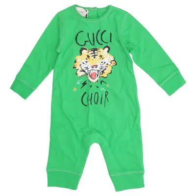 Rompers (Green, Multicolored) from Gucci Cotton
